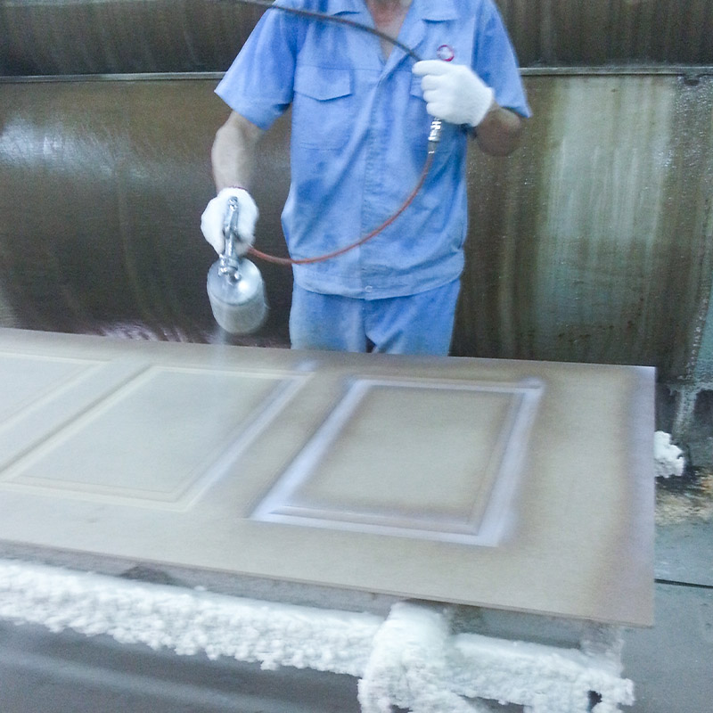 LM505A PVC Vacuum Press adhesive para sa mga kahoy na pintuan