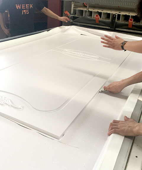 Plastic suction glue para sa kahoy na pintuan at sliding door